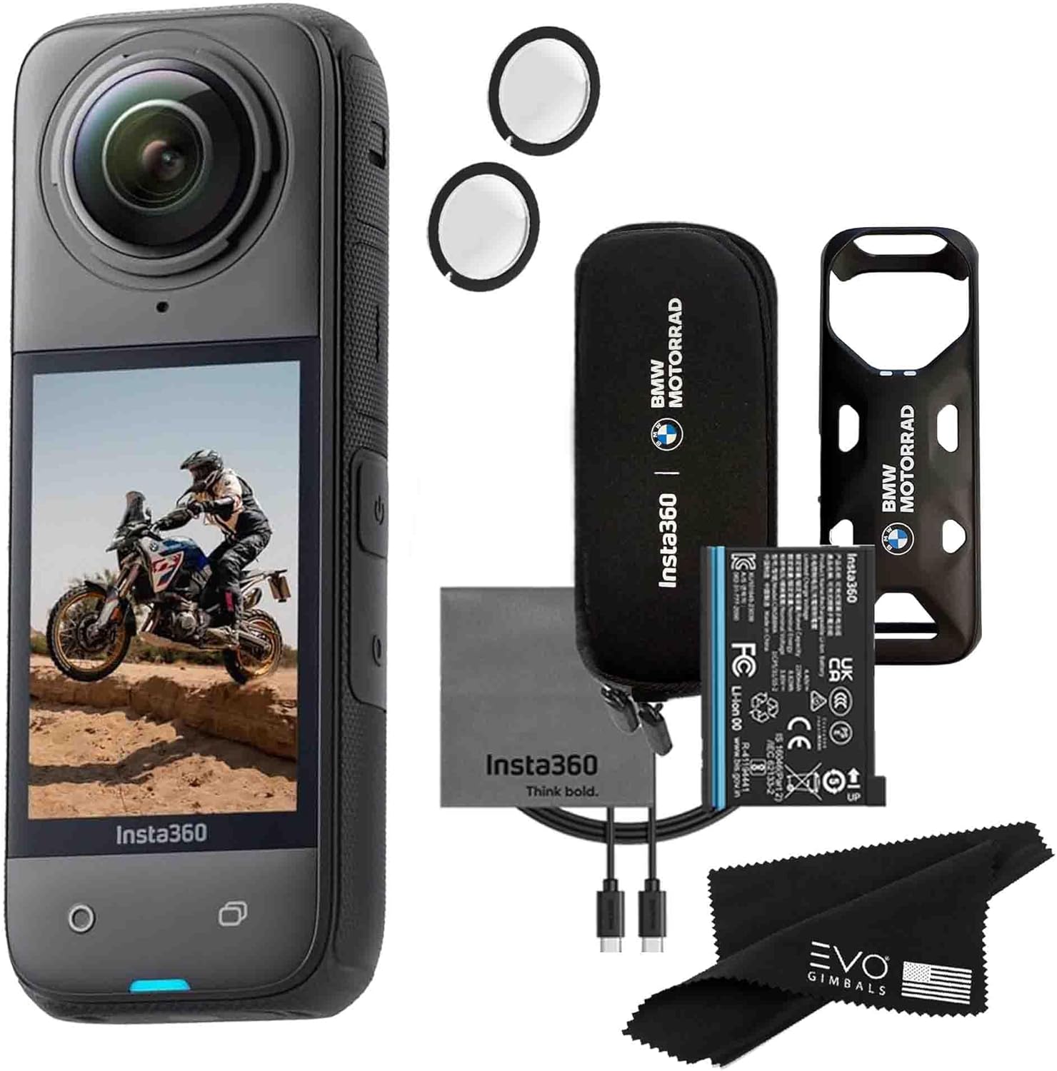 Insta360 X4 BMW Motorrad Limited Edition 8K 360 Action Camera