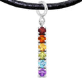PRIDE Fashion Flags Pendant for Women - Subtle Sterling Silver