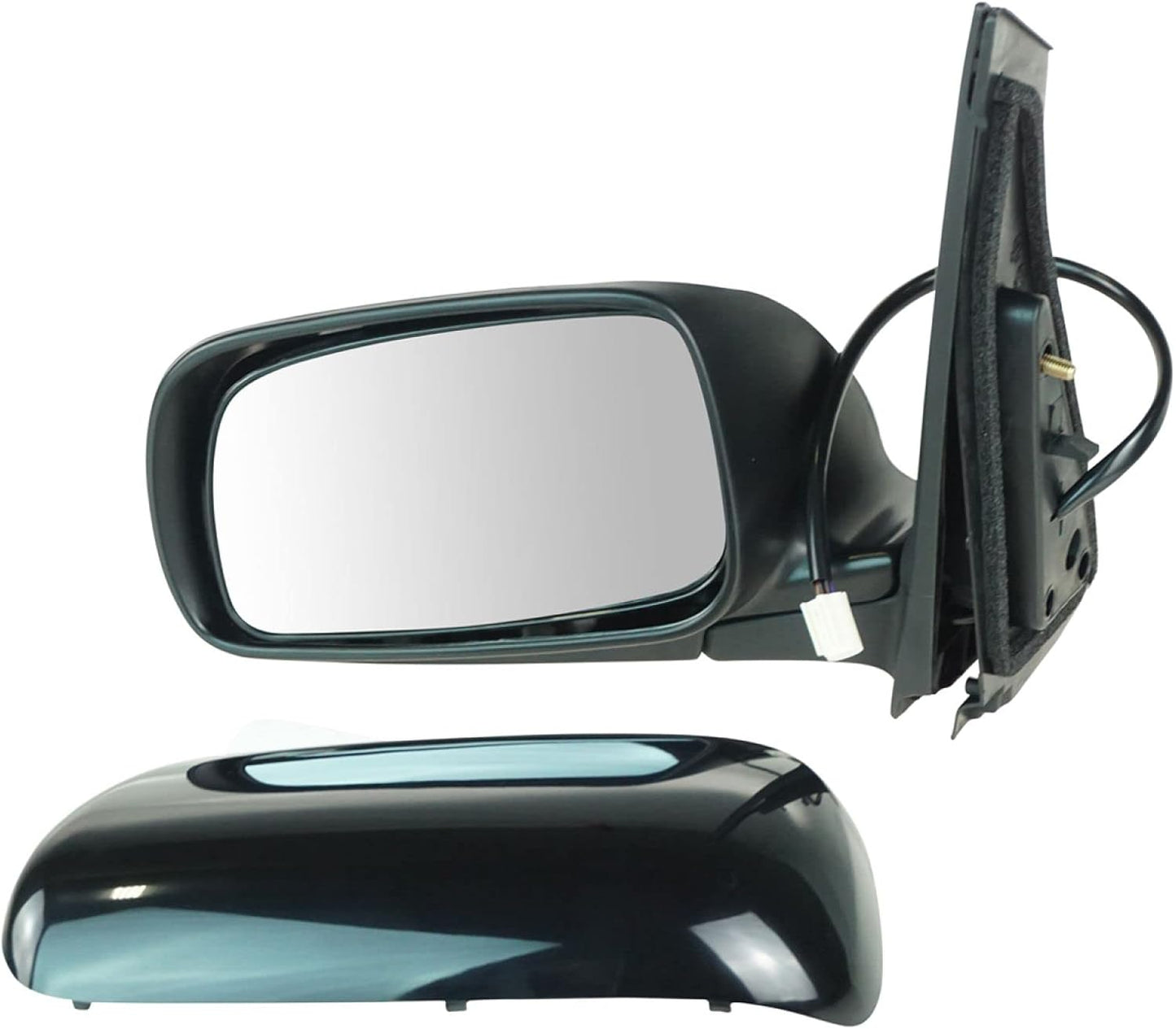 TRQ Left Mirror with Heat for 2004-2009 Toyota Prius Drivers Side