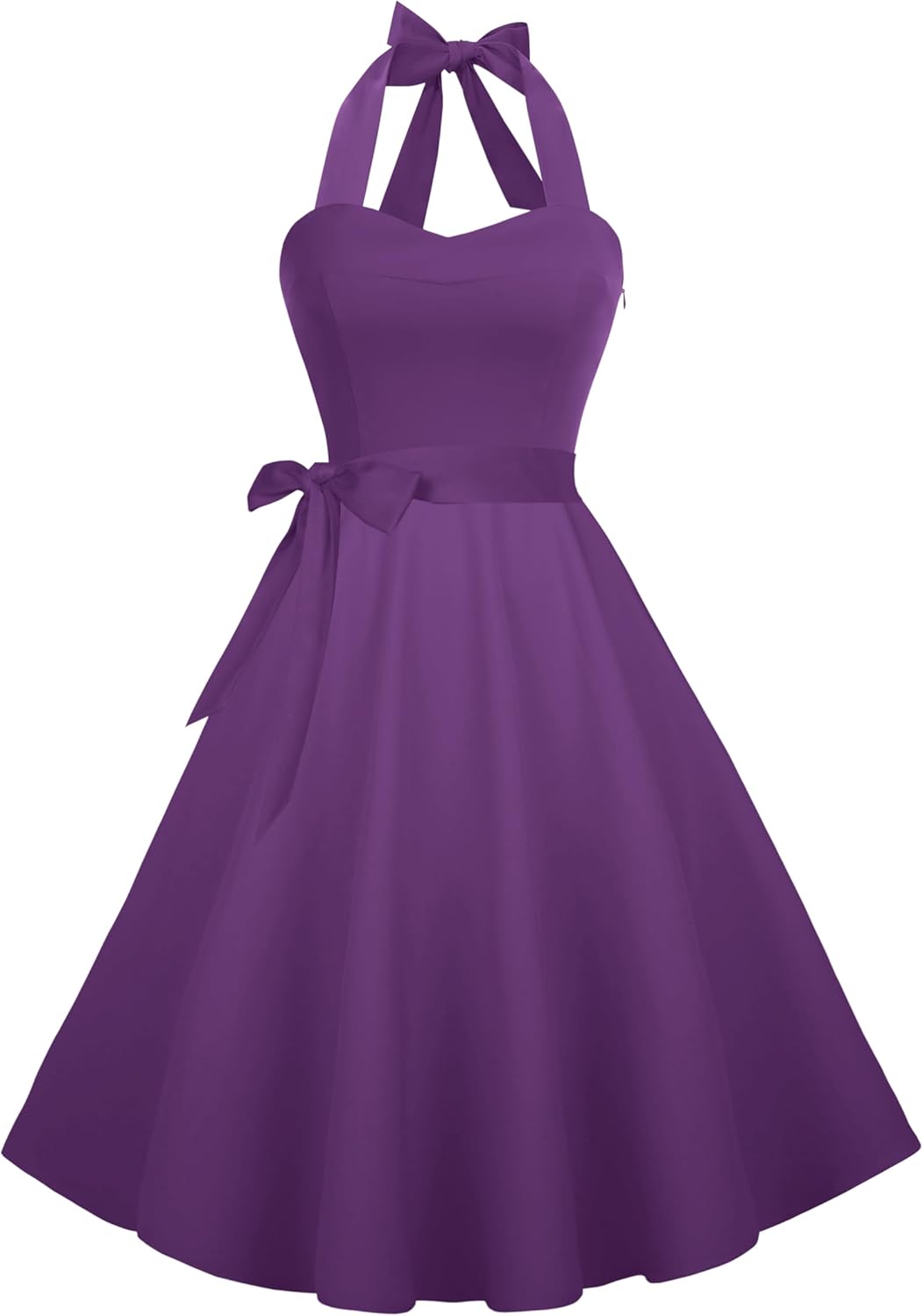 Halter Retro Vintage Cocktail Dress for Women by Hanpceirs