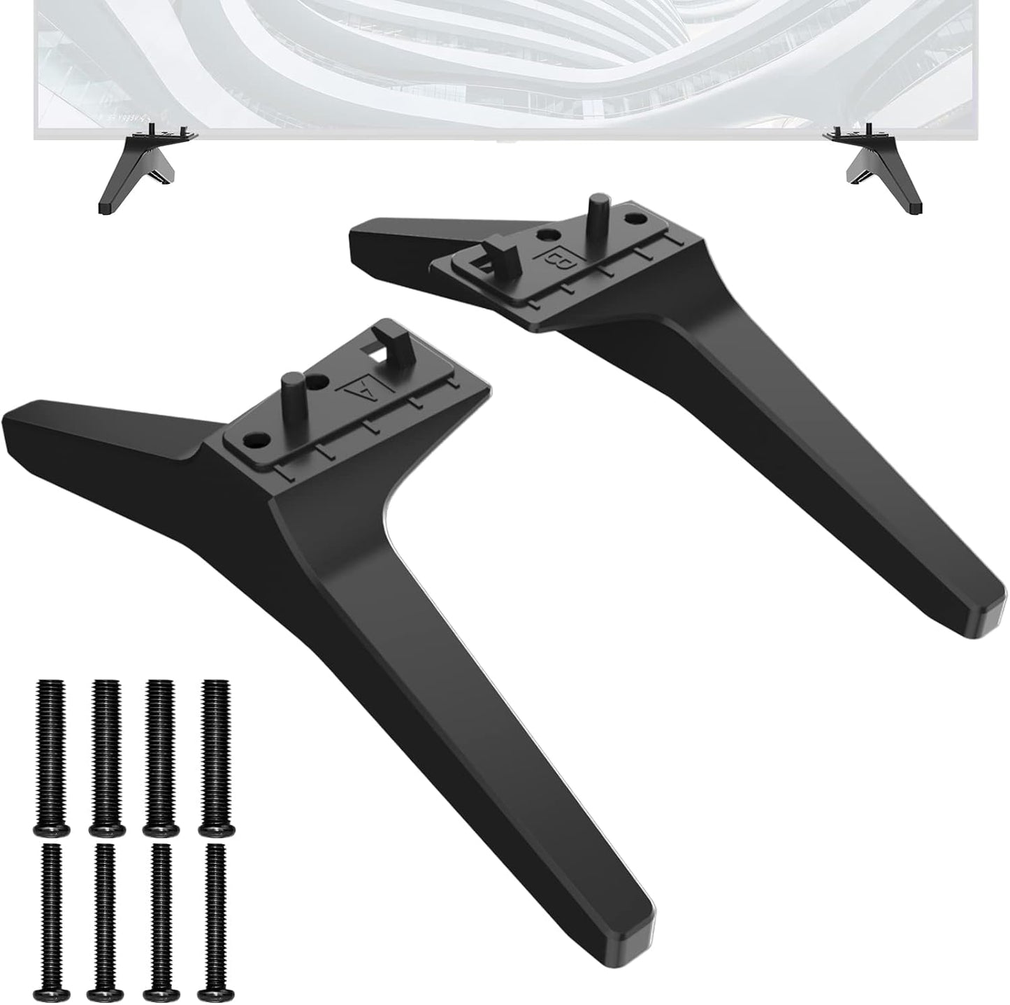 Enhance LG TV Stability w/ Maozhren Stand Legs