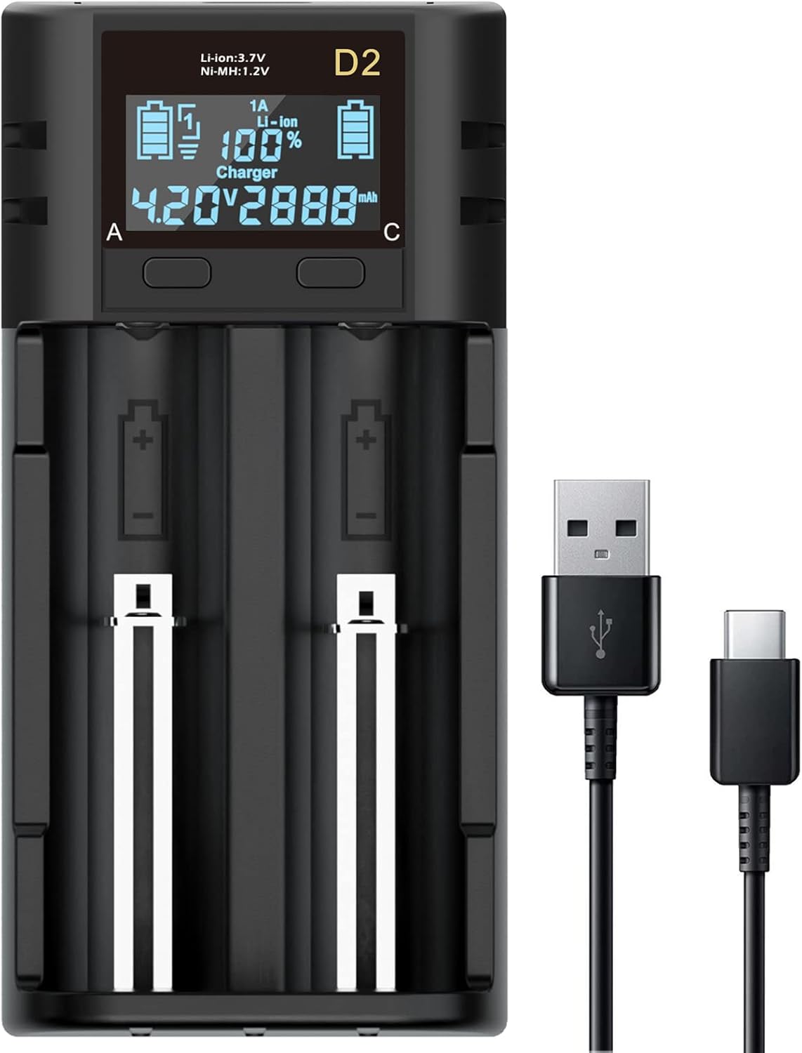 Fast Charge 18650 Battery Charger by SEVENKA
