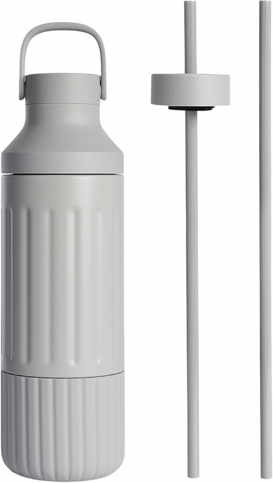 22 oz Insulated Stainless Steel Water Bottle - Leak-Proof & Portable