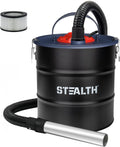 Stealth 4.8 Gallon Ash Vacuum EMV05S - Portable High-Suction Ash Vac
