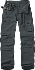 Mens Hiking Pants Convertible Quick Dry Zip Off Pants - Travel Ready