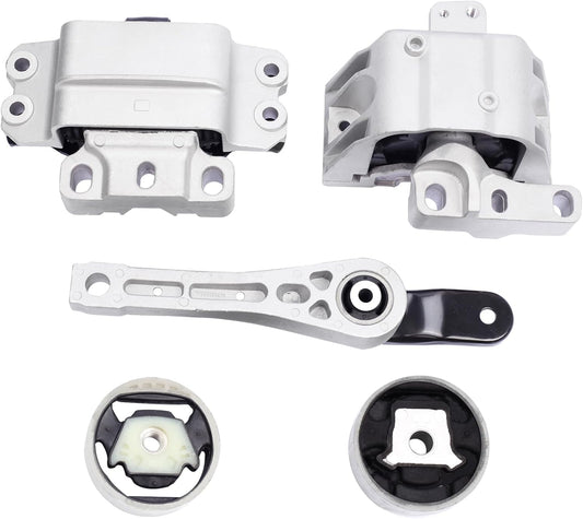 Engine Motor and Transmission Mount Set for Jetta and Passat