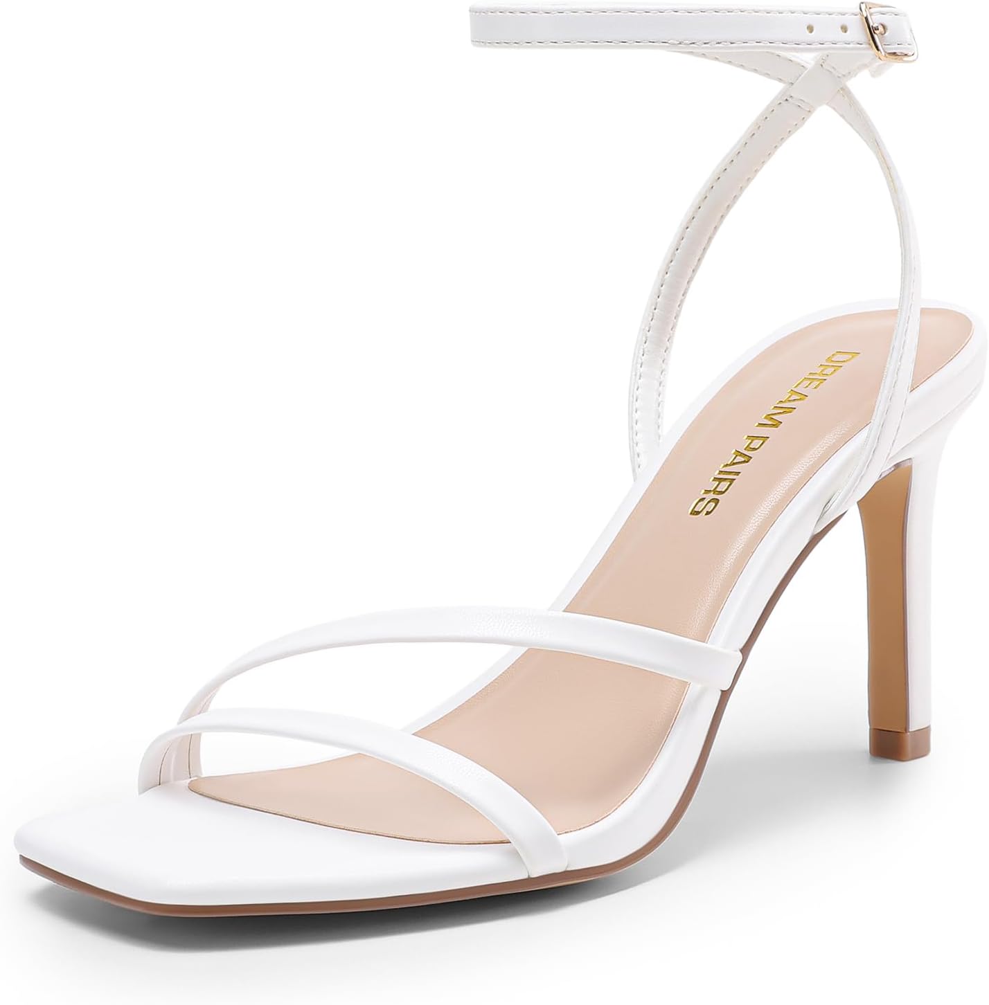 DREAM PAIRS Womens High Stilettos Heels Open Toe Sandals