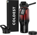 Coldest Sports Water Bottle: 3 in 1 Lids for Ultimate Hydration