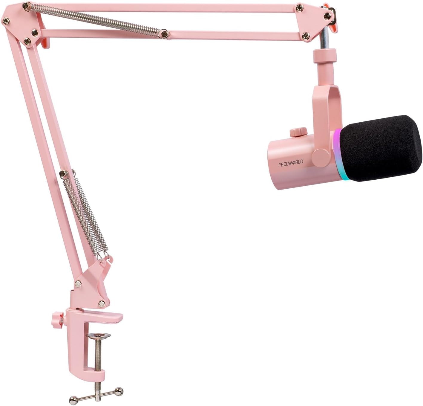 FEELWORLD PM1 Dynamic Microphone for Podcast and Gaming Use