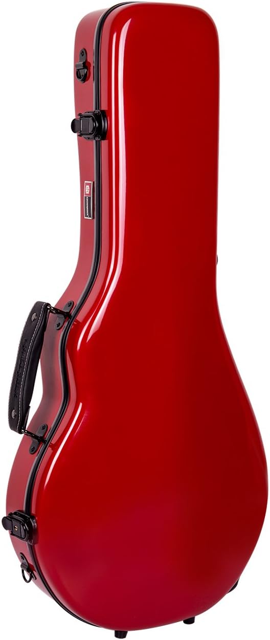 Crossrock CRF1000MFRD Fiberglass Mandolin Case for F and A Styles