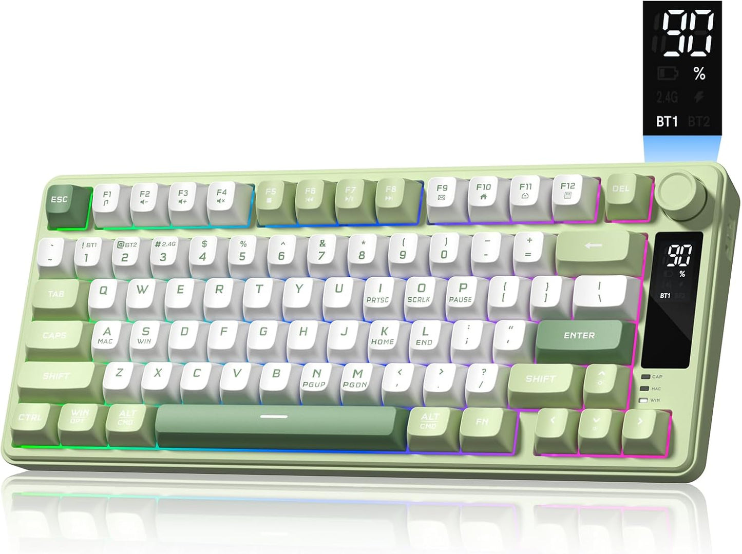 Womier DK75 Wireless Gaming Keyboard by Klymra - RGB & More