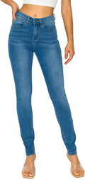 Everyday Garment-Dyed Skinny Jeans - Soft Stretch High Rise Clothing