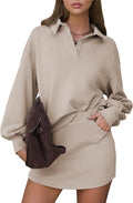 Casual Fall Workout Ensemble for Women by EXLURA in Two Pieces