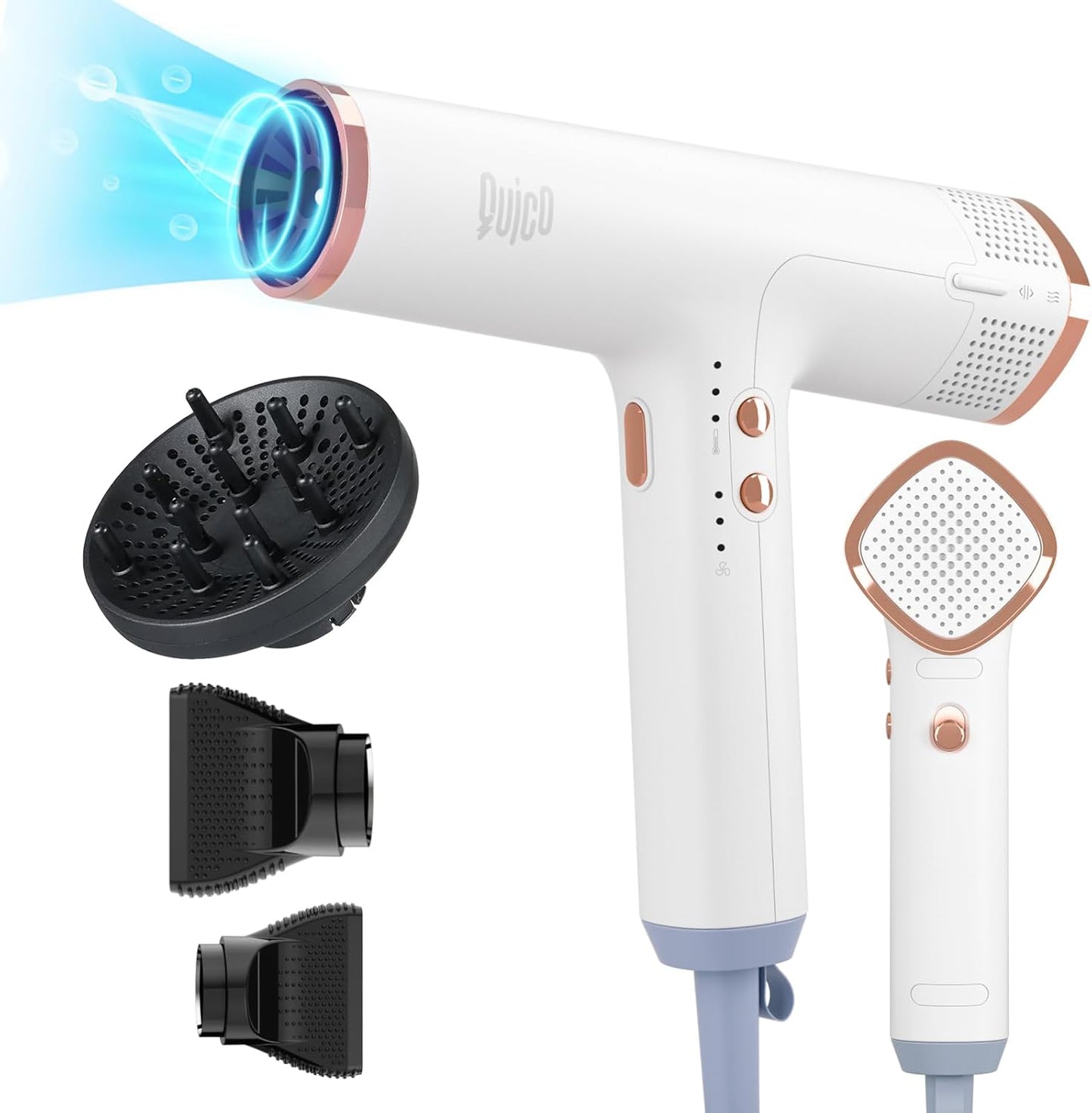 QUICO Professional 1875W Hair Dryer - 7X Faster Drying