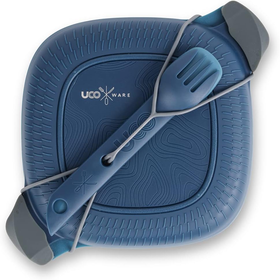 UCO Recycled ECO 5-Piece Camping Mess Kit for Outdoor Meals