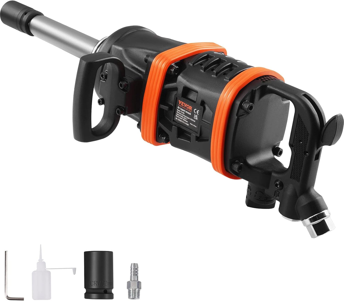 VEVOR 1 Inch Air Impact Wrench for Heavy Duty Applications