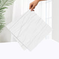 Mable Peel and Stick Vinyl Floor Tiles 60 Pack - White Marble, 60