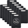 ZCZN Plastic A4 Form Storage Box Case Clipboard Case 12 Pack - Compact