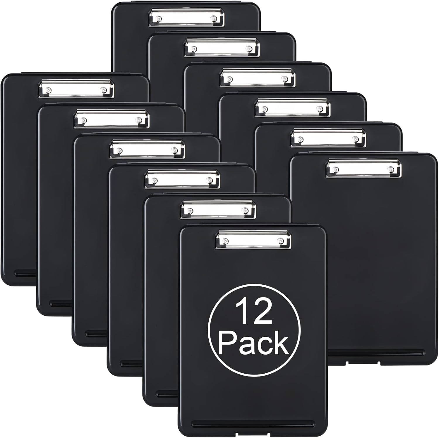 ZCZN Plastic A4 Form Storage Box Case for School and Office