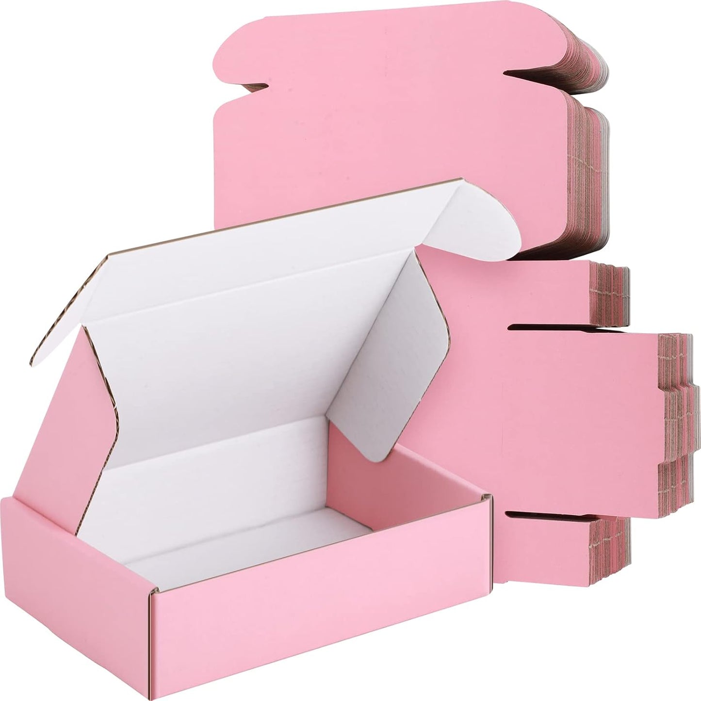 Spakon 50 Packs Shipping Boxes for Small Business Packaging