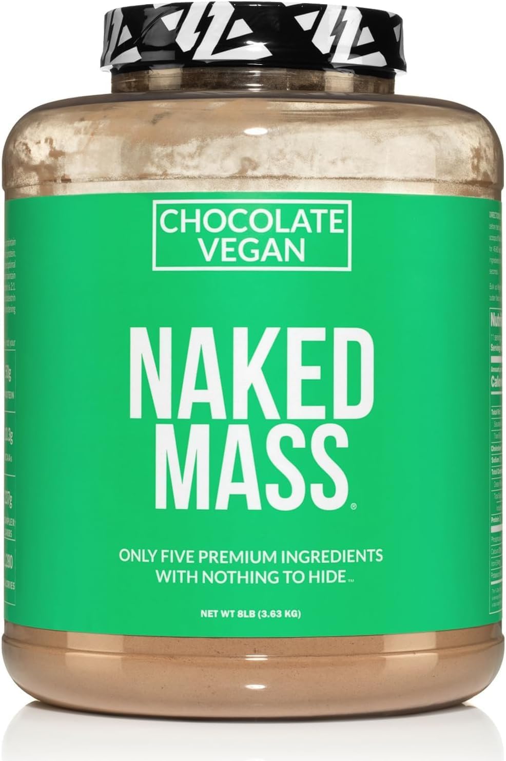 NAKED Vegan Mass Chocolate Weight Gainer - 1,280 Calories