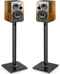 PERLESMITH Universal Floor Speaker Stands 26 in - Stable Adjustable