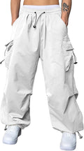 Baggy Cargo Pants Parachute Joggers for Men - Trendy Loose Fit are