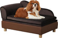 Pet Bed Sofa Puppy Bed with Storage - Comfy Small Dog Couch