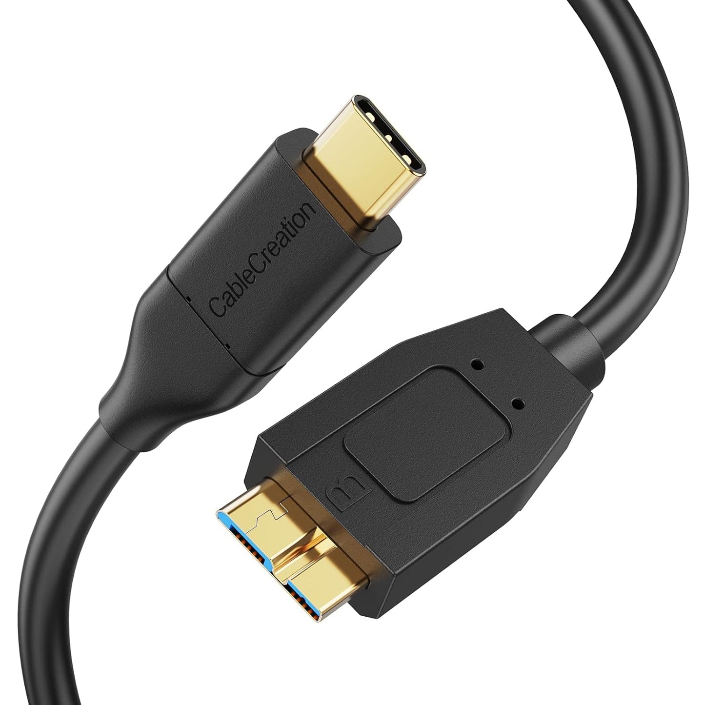 High-Speed USB C to Micro B Cable for iPhones & Drives