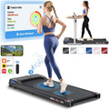 Walking Pad Under Desk Treadmill with Handle Bar - Quiet Foldable