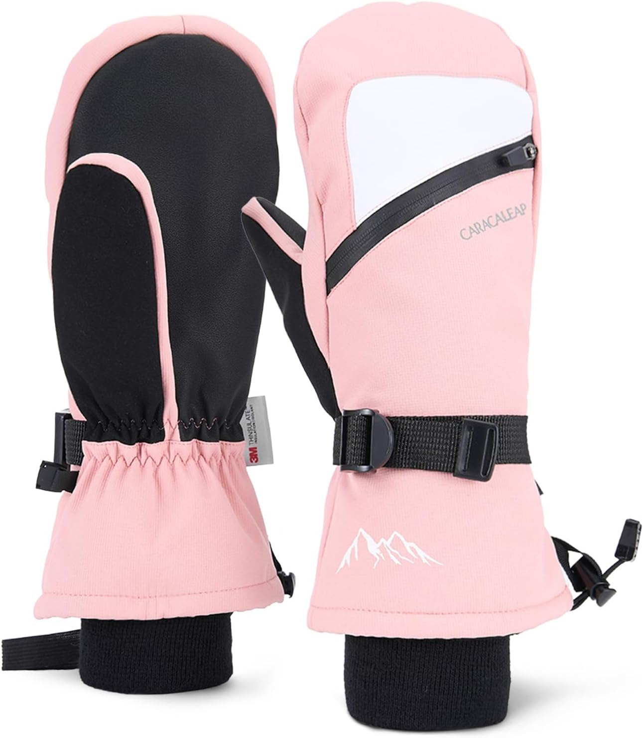  Insulated Waterproof Ski Mittens - Keep Hands Warm! 