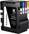 YOUEXPERT SG500 SG1000 Sublimation Ink Cartridge 4-Pack - Updated Chip