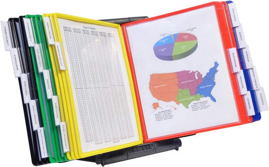 Effortless Organization: AdjustaView 20-Pocket Desk Organizer
