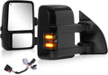 Towing Mirrors for 1999-2016 Ford Super Duty - Heated Power Glass Pair