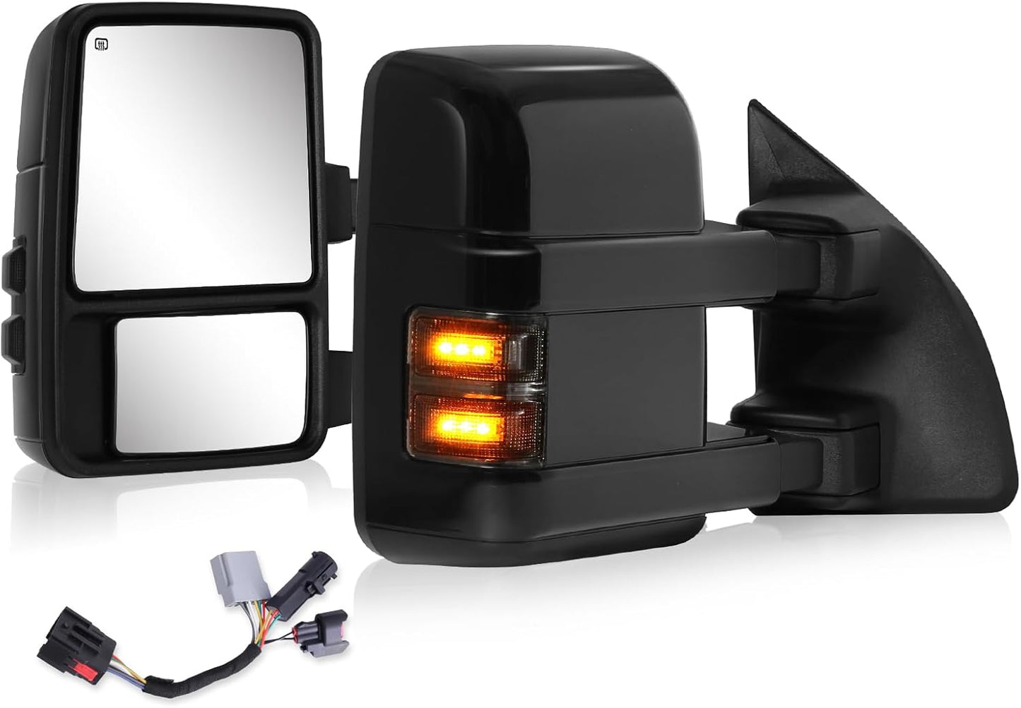 Towing Mirrors for Ford Super Duty and Excursion with Heat