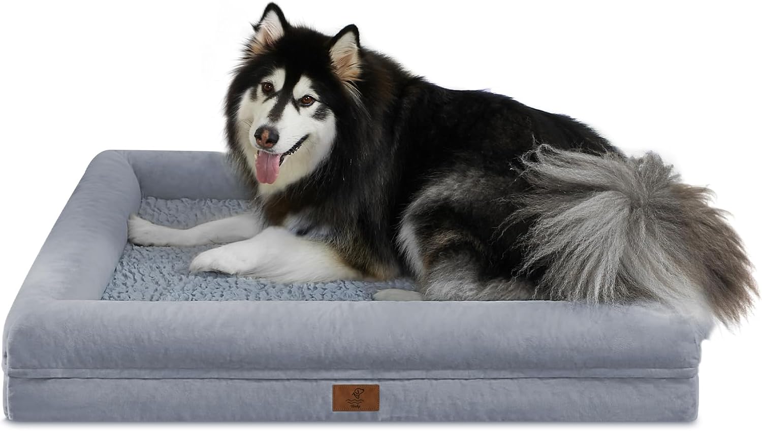XL Dog Bed for Large Dogs with Orthopedic Gel Memory Foam