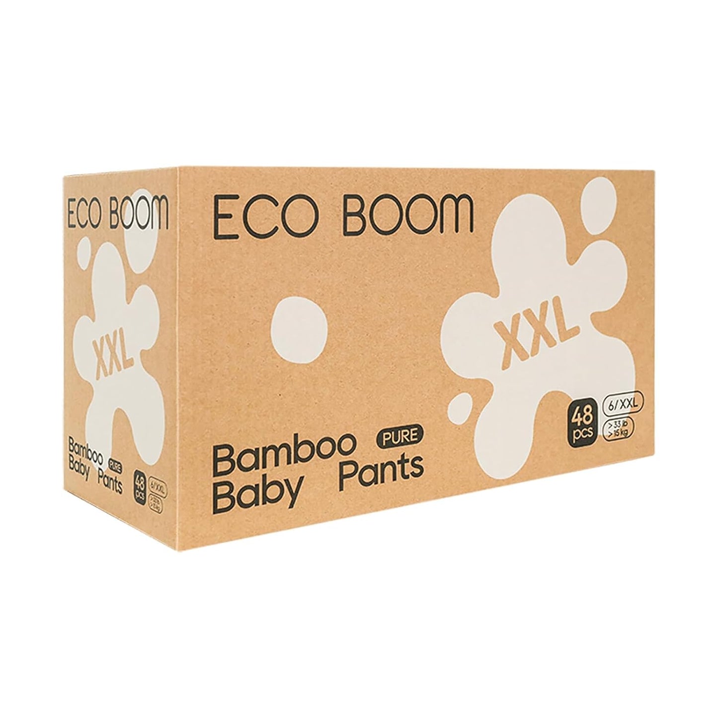 ECO BOOM Training Pants for Toddler Potty - Hypoallergenic Size 6
