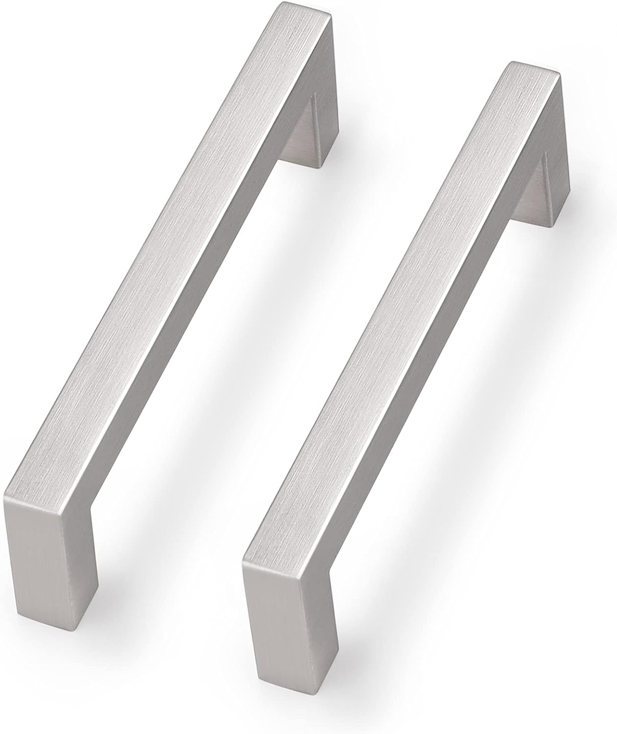 Probrico 4 Inch Satin Nickel Cabinet Pulls for Modern Kitchens