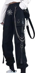 Kisswow Women's Cargo Jogger Pants for Stylish Comfort