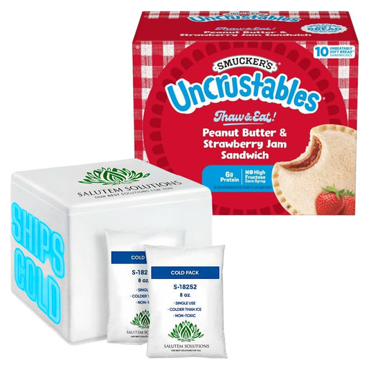 Convenient Frozen PB&J Sandwiches - 30 Pack