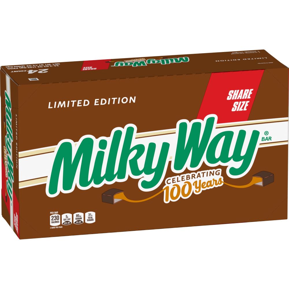MILKY WAY Share Size Candy Bars - Delicious Chocolate Treats