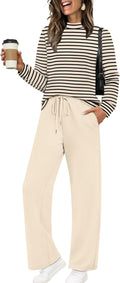 Sampeel Two Piece Sets for Women Mock Neck Matching Sets - Versatile 2