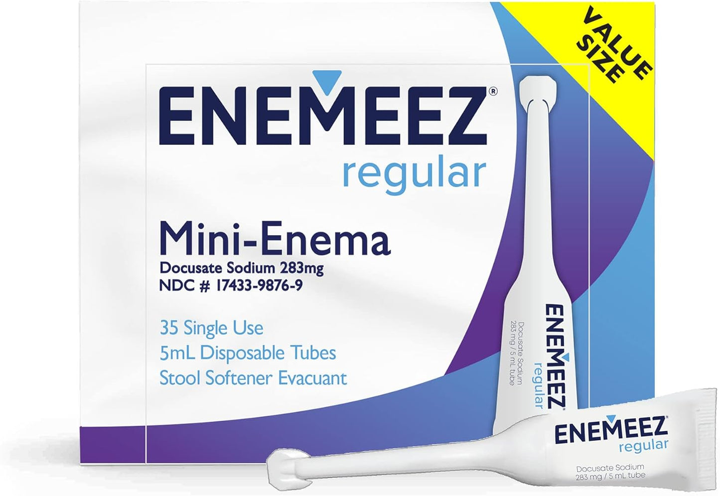 Enemeez Docusate Sodium Mini Enemas for Fast Constipation Relief
