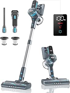 IMOOY Cordless Vacuum Cleaner with 26Kpa Suction Power