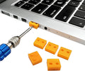 USB Port Lock 50Pcs with 3 Keys - Secure Dust Protection