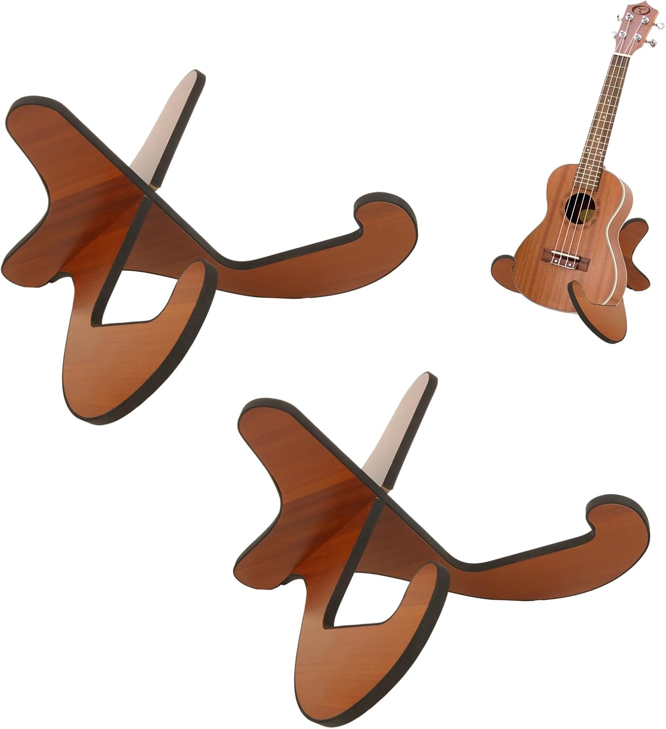 Portable Wooden Guitar Stand - Protects Your Guitars!