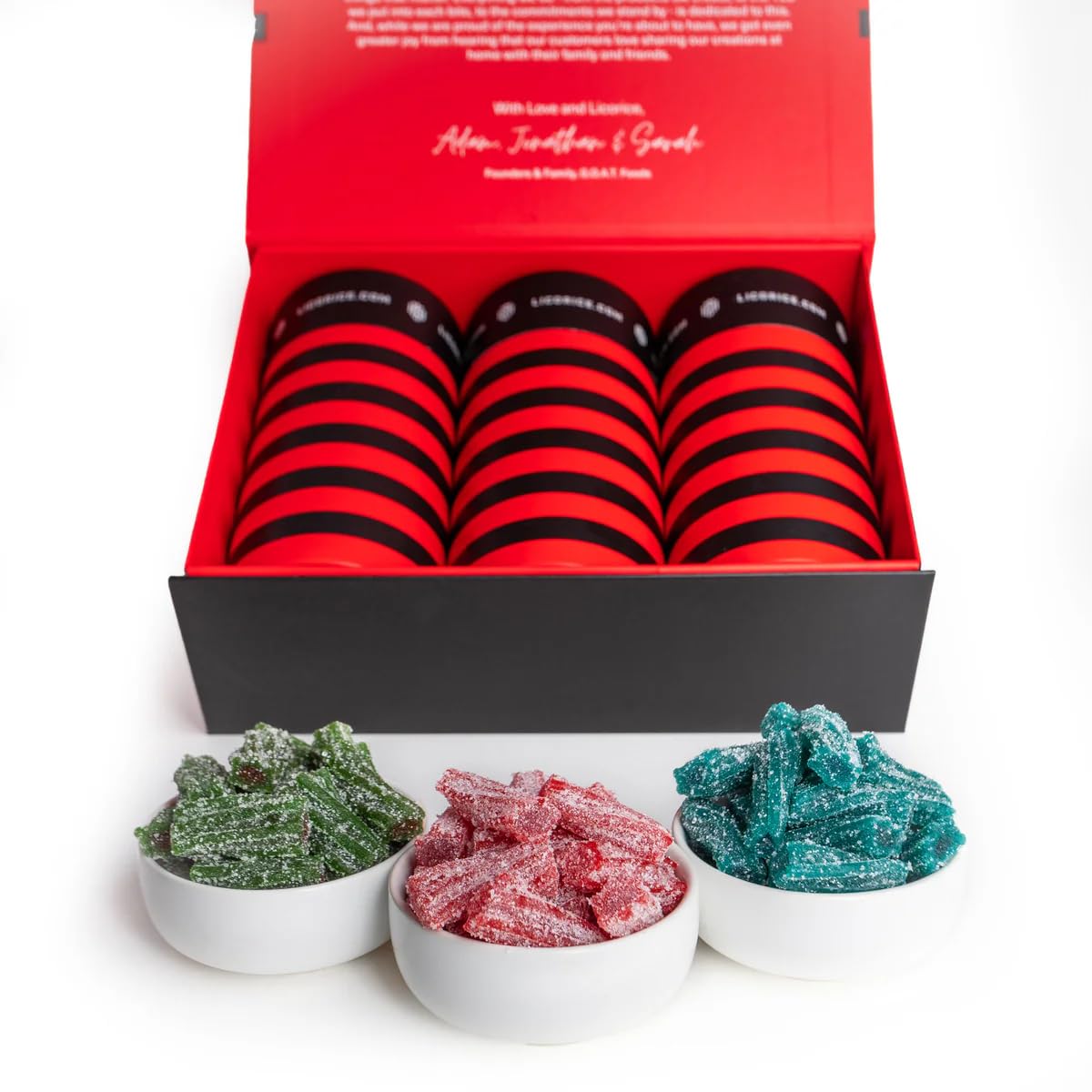 Gourmet Licorice Gift Box with Assorted Flavors for All
