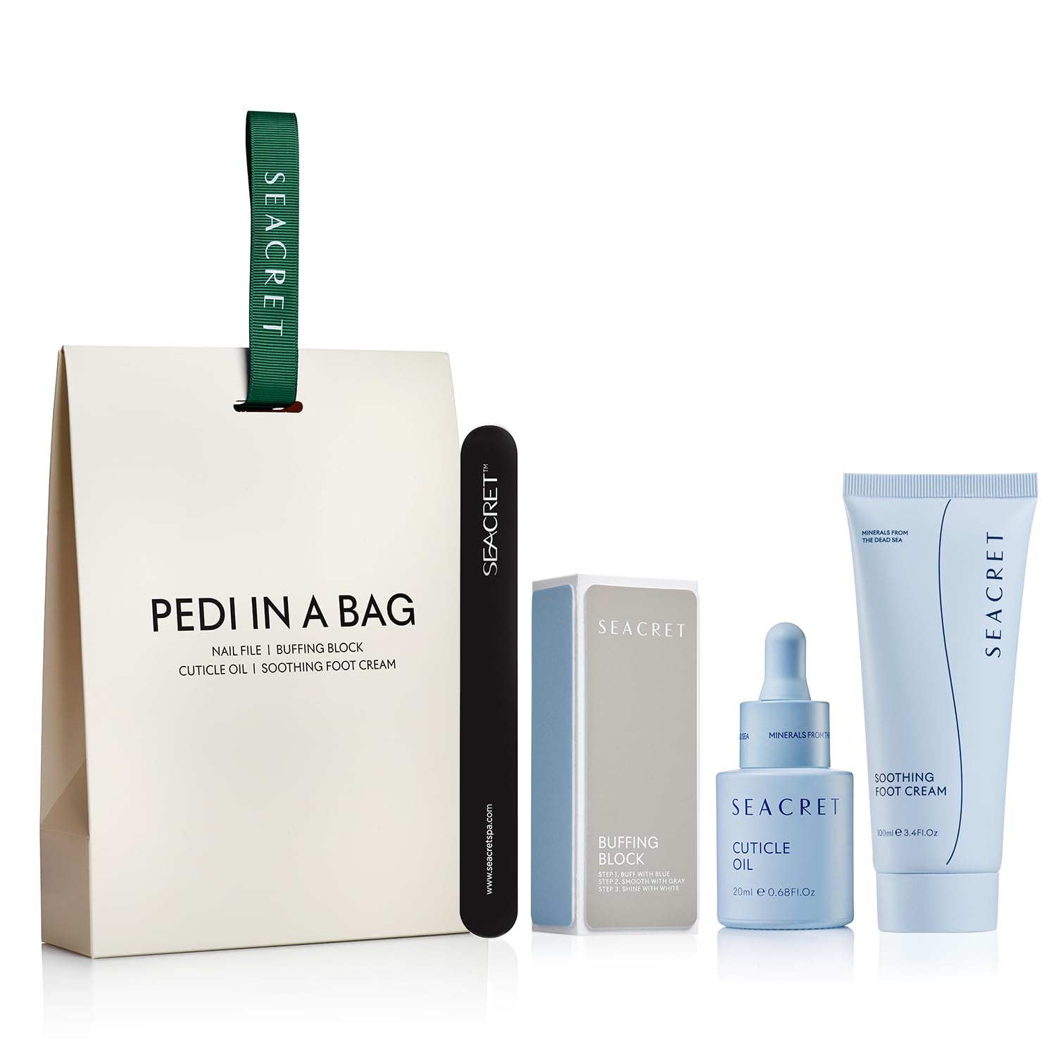 SEACRET Nail Care Collection: Ultimate DIY Salon Treatment Set