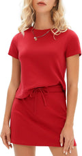 Stylish Summer Two-Piece Skirt Outfit for Women by EXLURA