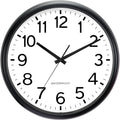 Caysie 16 in Sealed Large Outdoor Clock - Weatherproof Silent